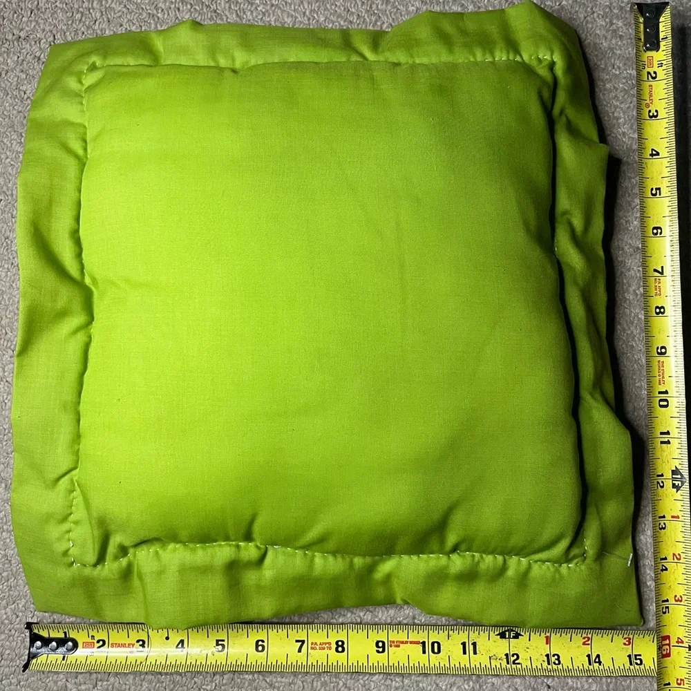Vibrant Patchwork Throw Pillow
